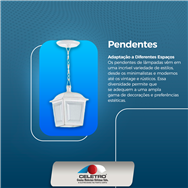 Pendentes para lâmpadas