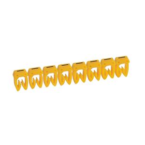 IDENTIFICADOR CAB3 "A" - AMARELO - 0,15-0,5mm2 38110 27.15.150 