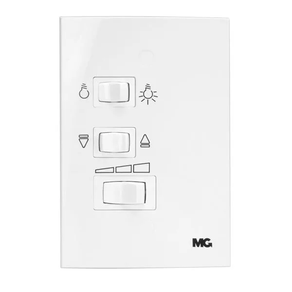 11810 - CONTROLE P/VENT. TETO C/LAMP. 12.21.200 