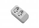 TOMADA DUPLA 2P+T 20A CZ FAME - 2232090 02232090 24.02.104 