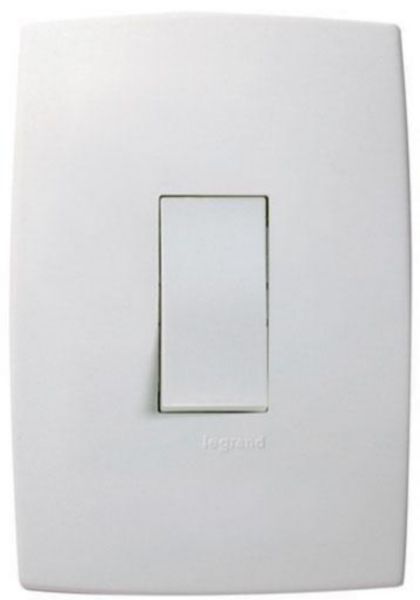 611100 - INTERRUPTOR SIMPLES VERTICAL PIALPLUS 22.31.001 