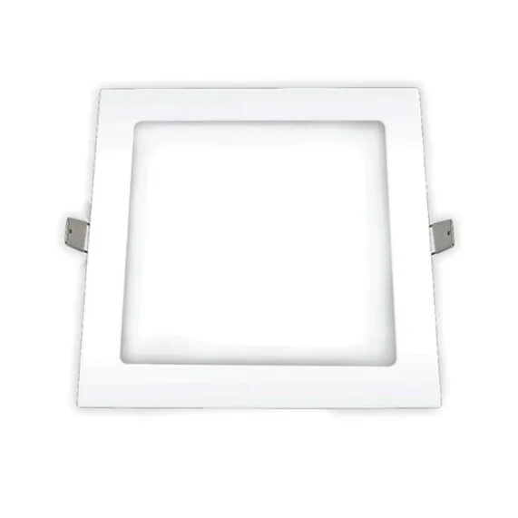 LUMINARIA LED EMB. QUADR 18W 6500K OUROLUX 02902 07.69.148 