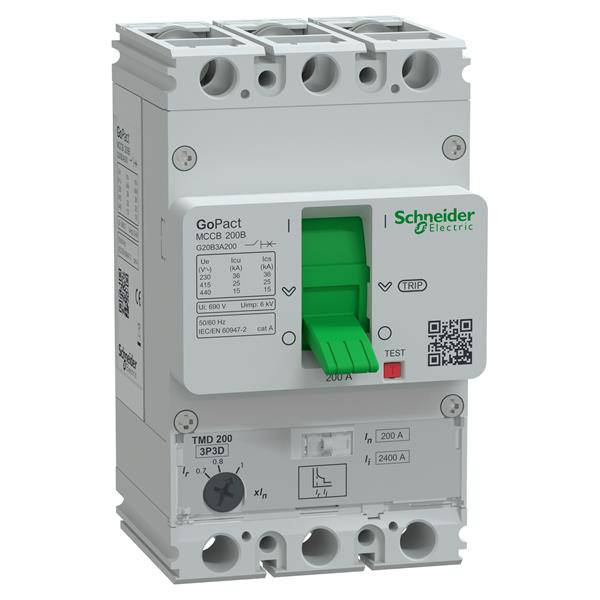 DISJUNTOR TRIF. 200 A - G20B3A200 G20B3A200 21.37.940 