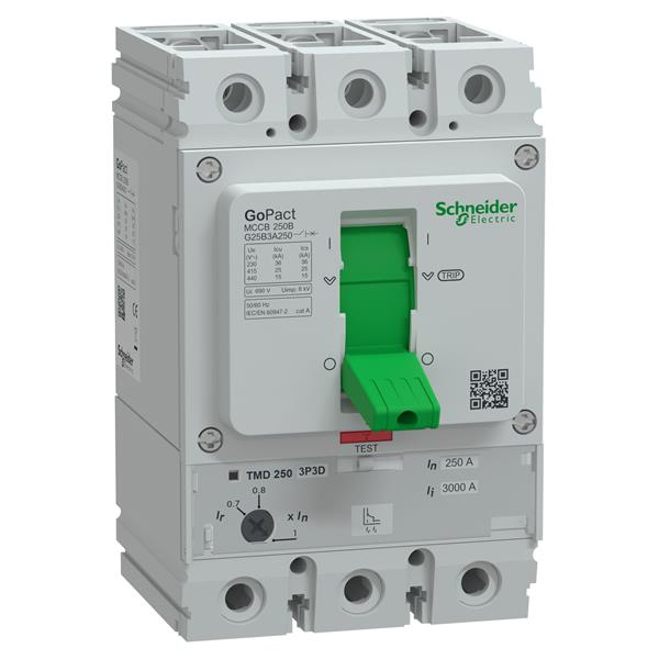 DISJUNTOR TRIF. 250 A - G25B3A250 G25B3A250 21.37.946 