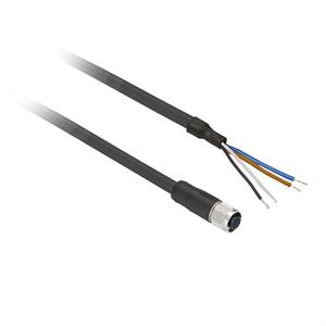XZCP1141L10 - CABO C/CONECTOR M12 RETO 4P XZCP1141L10 33.21.038 