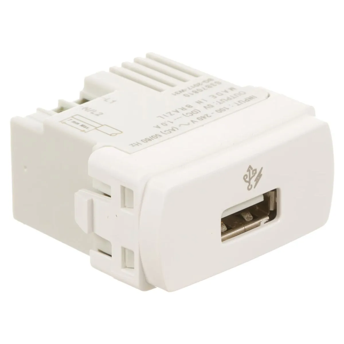 S3B70810 - MODULO TOMADA CARREGADOR USB S3B70810  13.25.060 