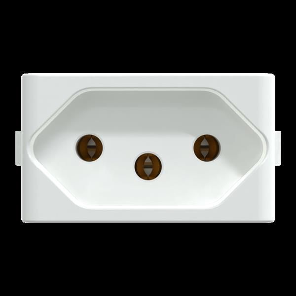 S401100 - MODULO TOMADA 2P+T 10 A - BC DECOR UP 13.26.050 