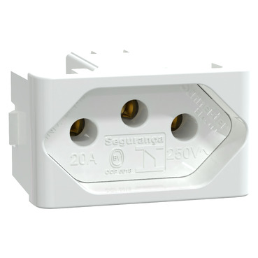 S401110 - MODULO TOMADA 2P+T 20 A - BC DECOR UP 13.26.051 