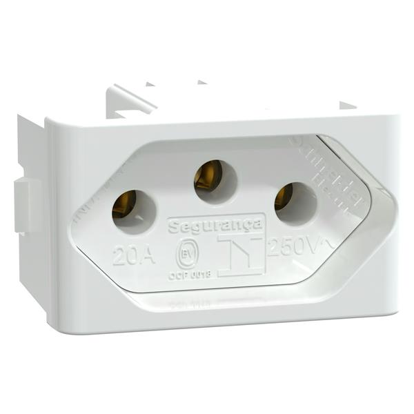 S401110 - MODULO TOMADA 2P+T 20 A - BC DECOR UP 13.26.051 