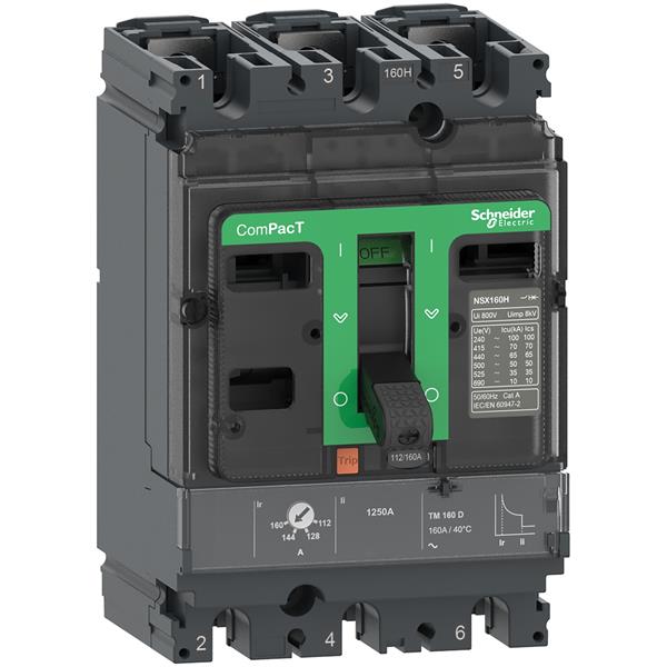 DISJUNTOR NSX125 125 A - C16B3TM125 C16B3TM125 21.37.710 