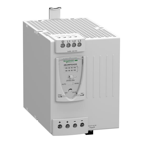 FONTE CHAVEADA 20A 24VCC - ABL8WPS24200 ABL8WPS24200 21.64.049 