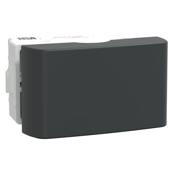 S400201 - MOD. INTERRUPTOR 1 TP GRAFITE FOSCO S400201 13.26.201 