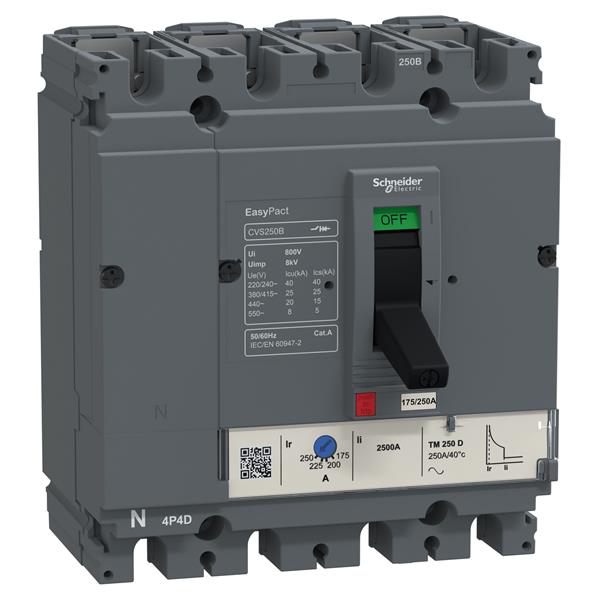 DISJUNTOR TRIF. 200 A - CVS250B3200 CVS250B3200 21.37.919 
