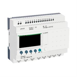 ZELIO LOGIC SR2B201BD - 12E/8S C/RELOGIO SR2B201BD 21.39.115 
