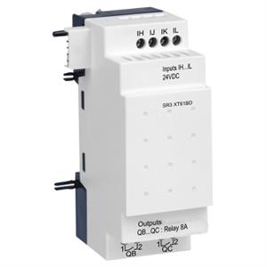 ZELIO LOGIC SR3XT61BD - 6E/S 24 VCC SR3XT61BD 21.39.122 