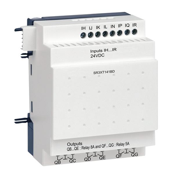 ZELIO LOGIC SR3XT141BD - 14E/S 24 VCC SR3XT141BD 21.39.125 