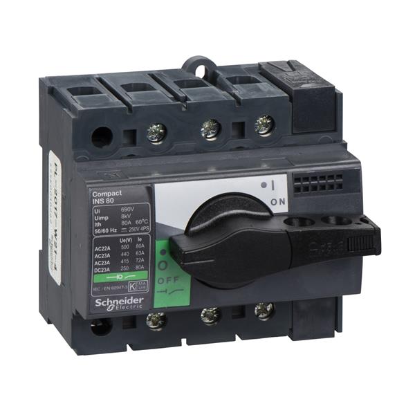INTERRUPTOR CARGA INS80 80 A - 28904 28904 21.50.026 