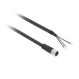 XZCP0566L2 - CABO C/CONECTOR M8 RETO 3P XZCP0566L2 21.58.120 