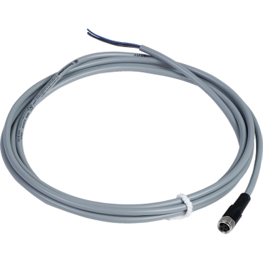 XZCPV0566L2 - CABO C/CONECTOR FEM. M8 3P XZCPV0566L2 21.58.165 