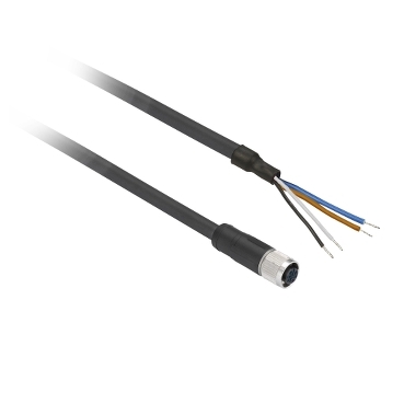 XZCPV1141L2 - CABO C/CONECTOR FEM.M12 4P XZCPV1141L2 21.58.175 