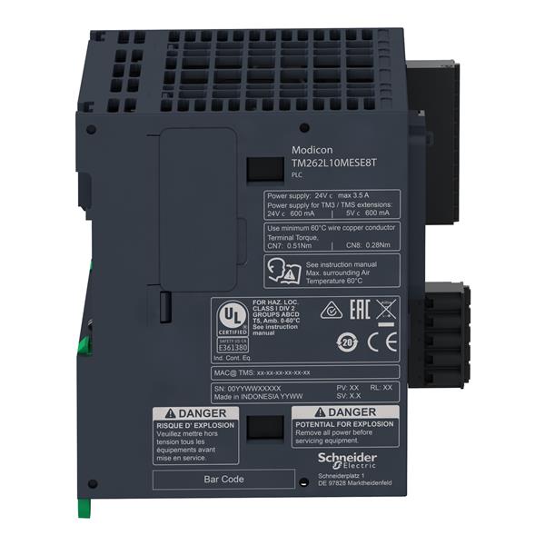 CONTROLADOR LOGICO TM262L10MESE8T TM262L10MESE8T 21.62.184 