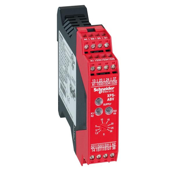 RELE SEGURANCA CAT4 24VCA XPSABV1133P XPSABV1133P 21.65.041 