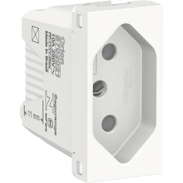S70202104 - MODULO TOMADA 2P+T 10A - BR S70202104  13.50.215 