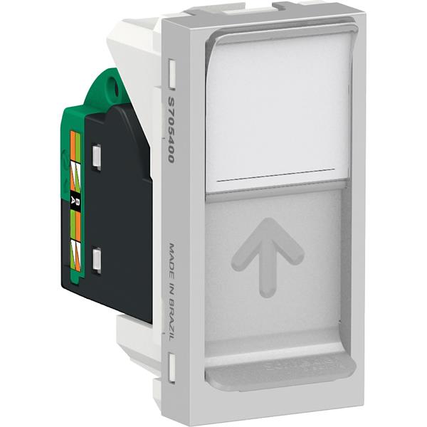 S70540074 - MODULO TOMADA RJ45 8F - AL S70540074  13.50.371 