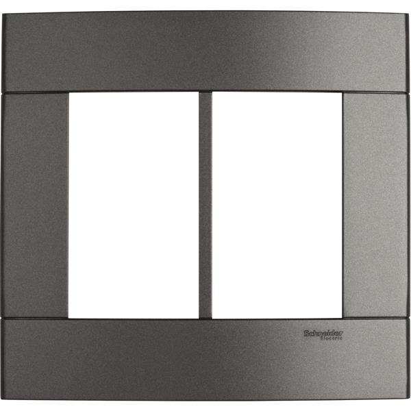 PRM044465 - PLACA 4X4 - PRATA FUME-6POS PRM044465  13.21.047 