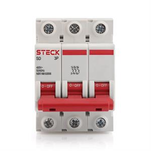 DISJUNTOR SDZD63C40 - 3X40 A - STECK SDZD63C40 19.03.031 