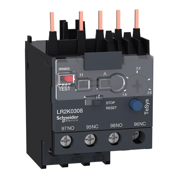 RELE LR2K0308 - 1,8/2,6 A LR2K0308 21.09.062 