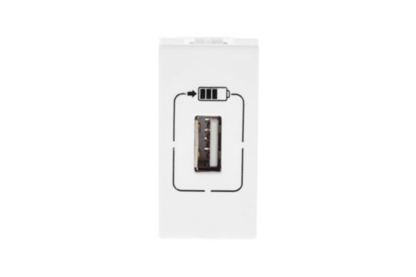 615088BC - TOMADA CARREGADOR 1X USB PIALPLUS+ 22.30.195 