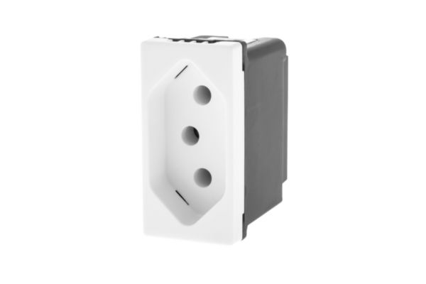 615038BC - TOMADA 2P+T 10A PIALPLUS+ 22.30.150 