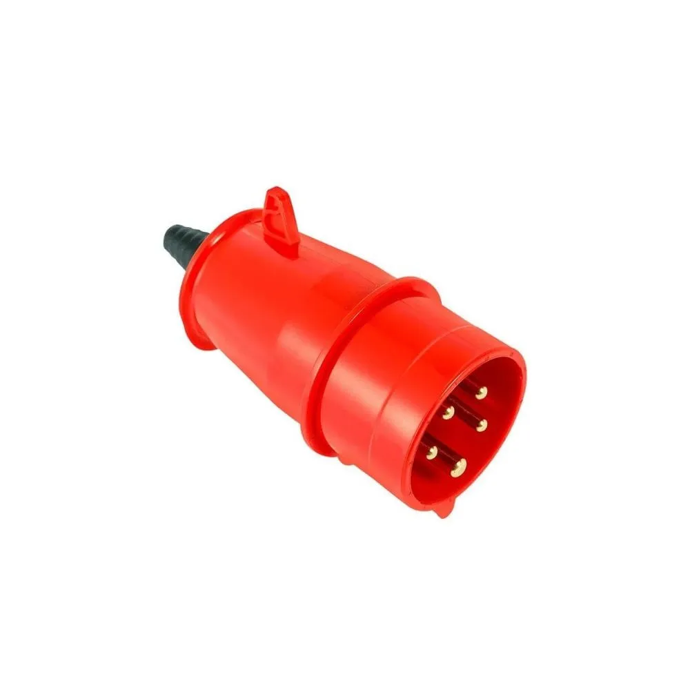 N-4076 - PLUGUE 3P+T 16A - 380 V - STECK N 19.01.010 