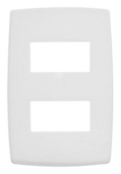 618506 - PLACA 4 X 2 - 2 MOD. SEPAR - BC PIALPLUS 22.31.079 