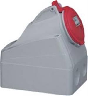 TOMADA INDUSTRIAL TEMPRA 32A 3P+T 380/415V IP44-SO 555258 27.11.016 